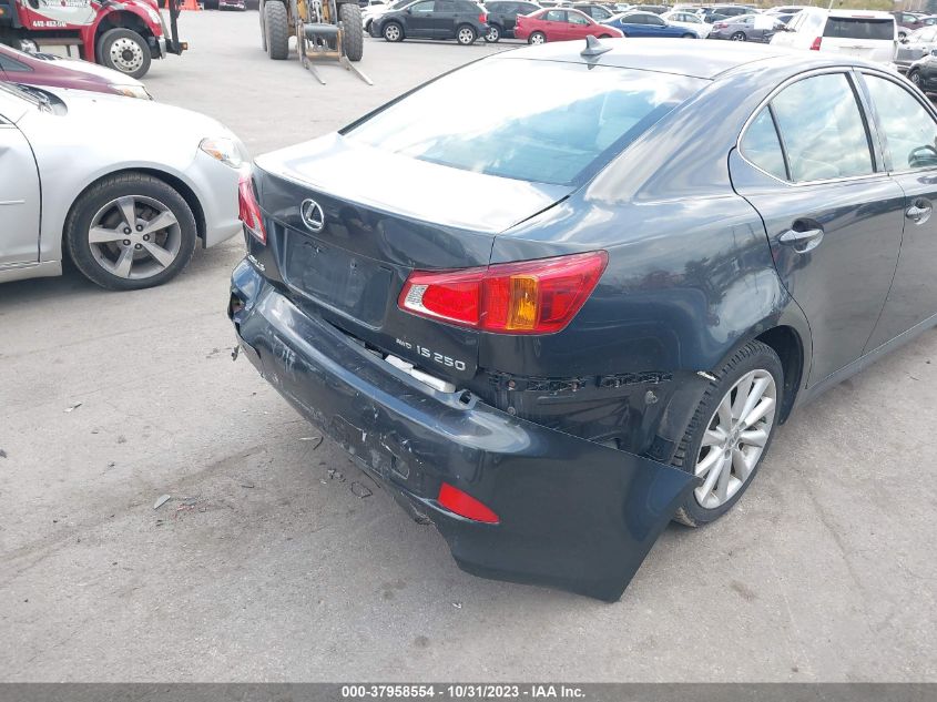 2009 Lexus Is 250 VIN: JTHCK262792031144 Lot: 37958554