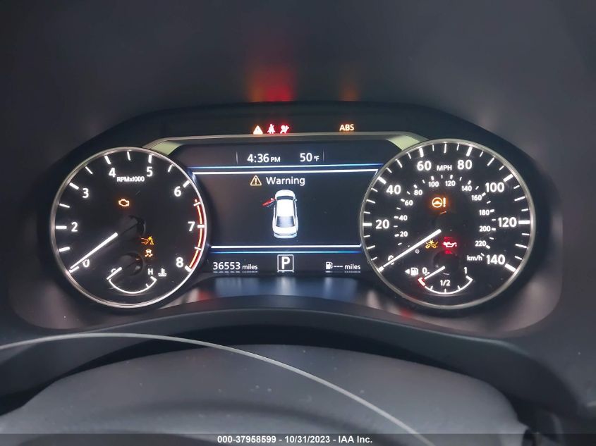 2022 Nissan Altima Sr Fwd VIN: 1N4BL4CV1NN312777 Lot: 37958599