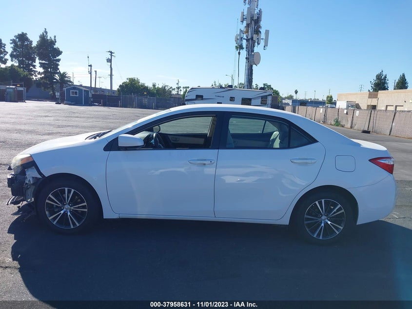 2016 Toyota Corolla L/Le/S/S Plus/Le Plus VIN: 5YFBURHE6GP564091 Lot: 37958631