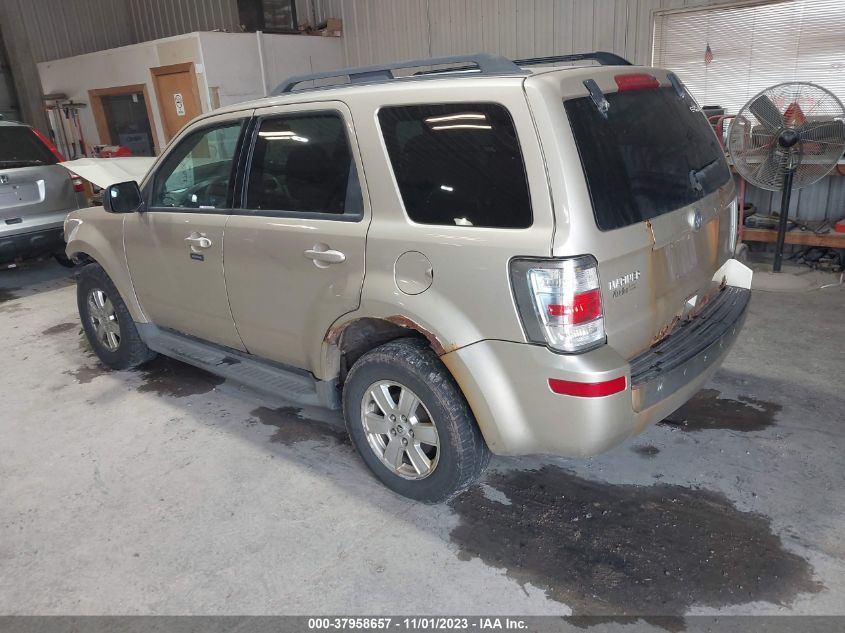 2011 Mercury Mariner VIN: 4M2CN8B72BKJ00755 Lot: 37958657