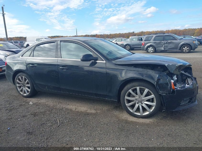 2013 Audi A4 2.0T Premium VIN: WAUBFAFL7DN050253 Lot: 37958763