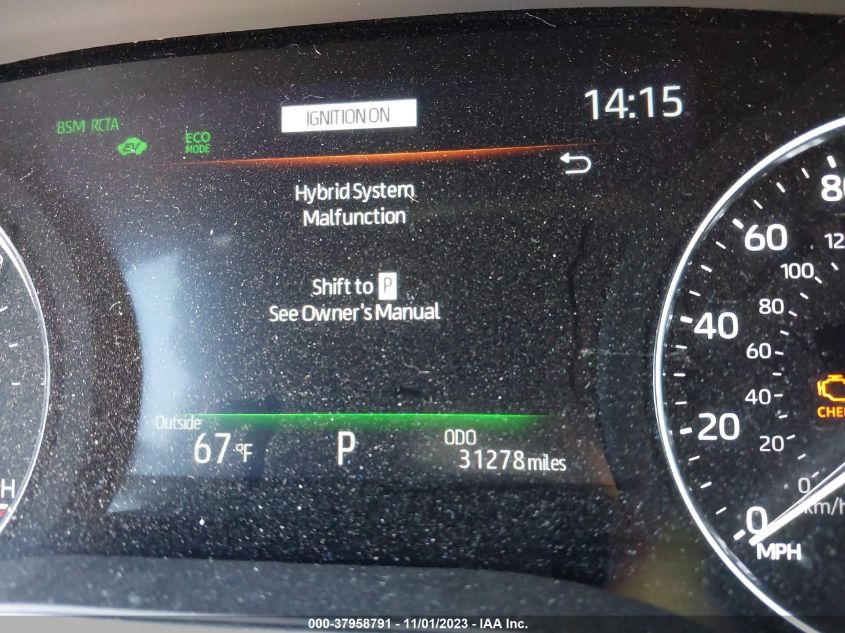 2022 Toyota Avalon Xse Nightshade Hybrid VIN: 4T1EA1AB1NU014171 Lot: 37958791