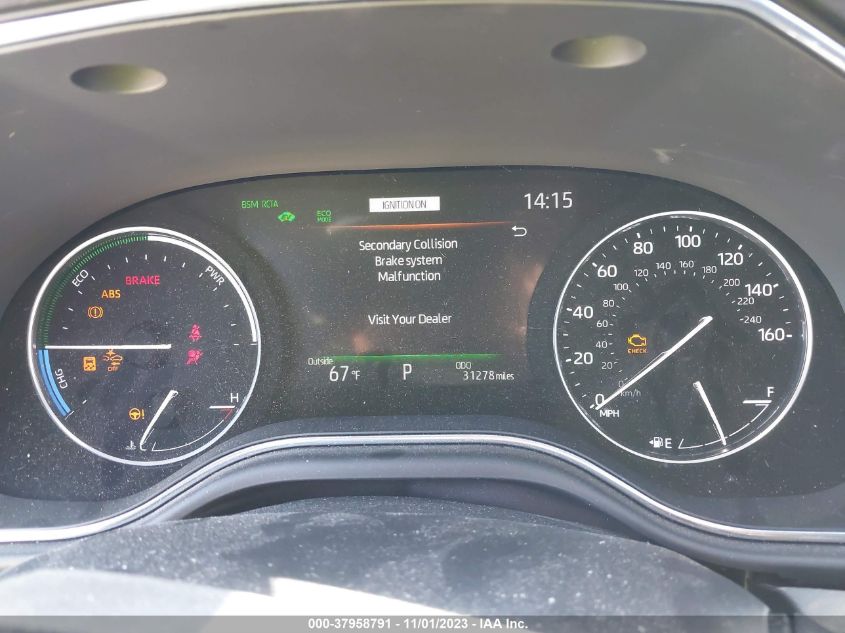 2022 Toyota Avalon Xse Nightshade Hybrid VIN: 4T1EA1AB1NU014171 Lot: 37958791