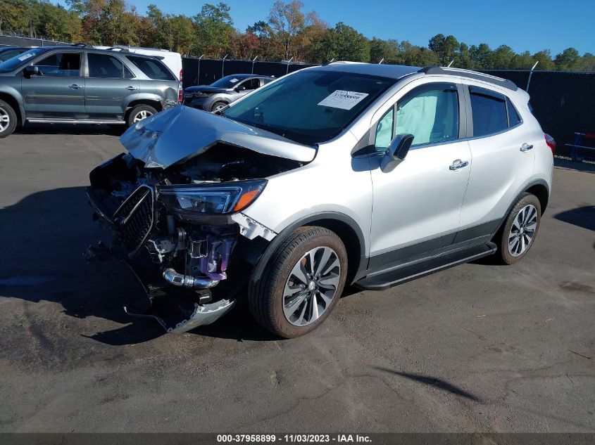 2022 Buick Encore Preferred VIN: KL4CJASM0NB550191 Lot: 37958899