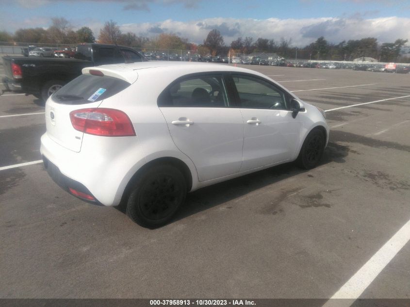 2013 Kia Rio Lx VIN: KNADM5A38D6243695 Lot: 37958913