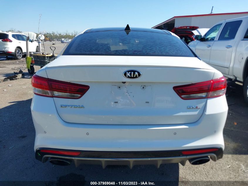 2016 Kia Optima Sxl Turbo VIN: 5XXGV4L2XGG032418 Lot: 37959048