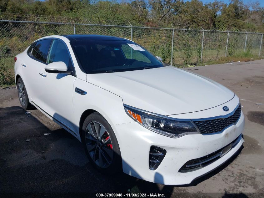 2016 Kia Optima Sxl Turbo VIN: 5XXGV4L2XGG032418 Lot: 37959048