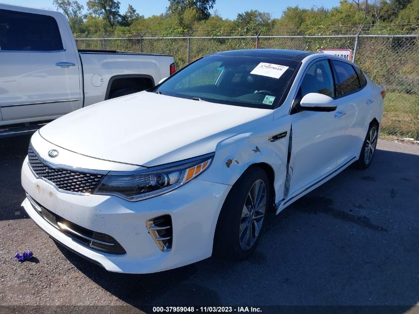 2016 Kia Optima Sxl Turbo VIN: 5XXGV4L2XGG032418 Lot: 37959048