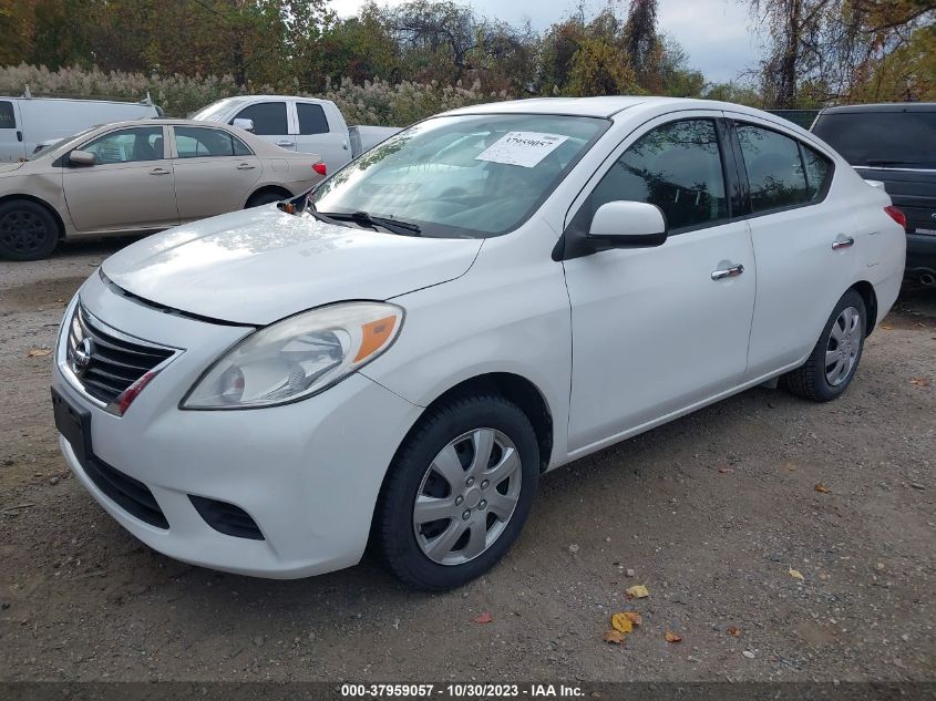 2014 Nissan Versa Sv VIN: 3N1CN7AP7EL805168 Lot: 37959057