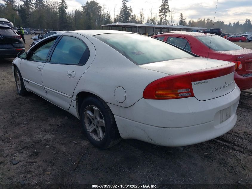 2002 Dodge Intrepid Es/Sxt VIN: 2B3HD56M72H226177 Lot: 37959092