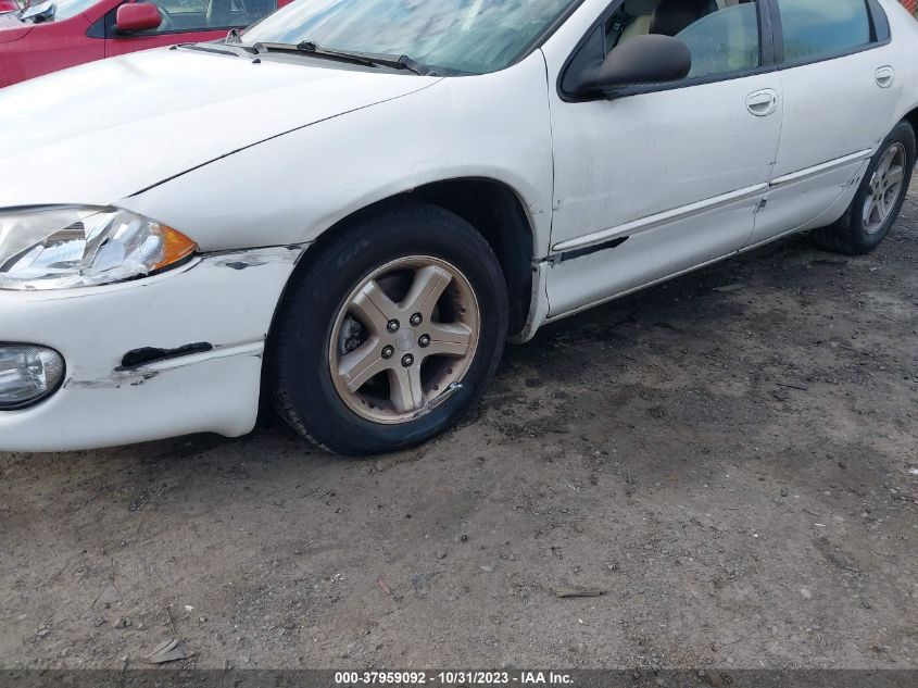 2002 Dodge Intrepid Es/Sxt VIN: 2B3HD56M72H226177 Lot: 37959092