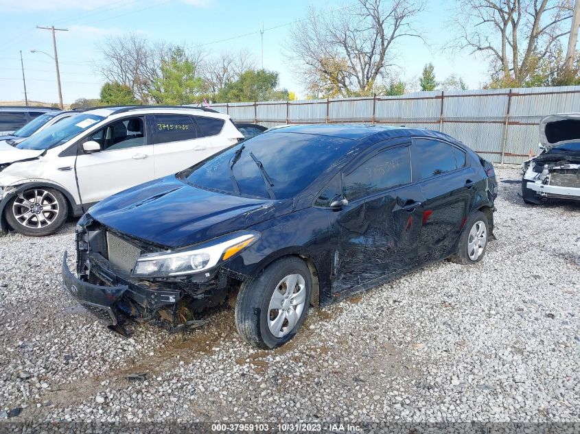 2017 Kia Forte Lx VIN: 3KPFL4A70HE047570 Lot: 37959103