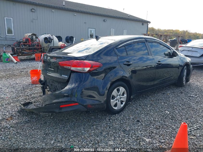 2017 Kia Forte Lx VIN: 3KPFL4A70HE047570 Lot: 37959103