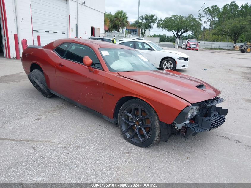 2022 Dodge Challenger R/T VIN: 2C3CDZBT9NH234237 Lot: 37959107