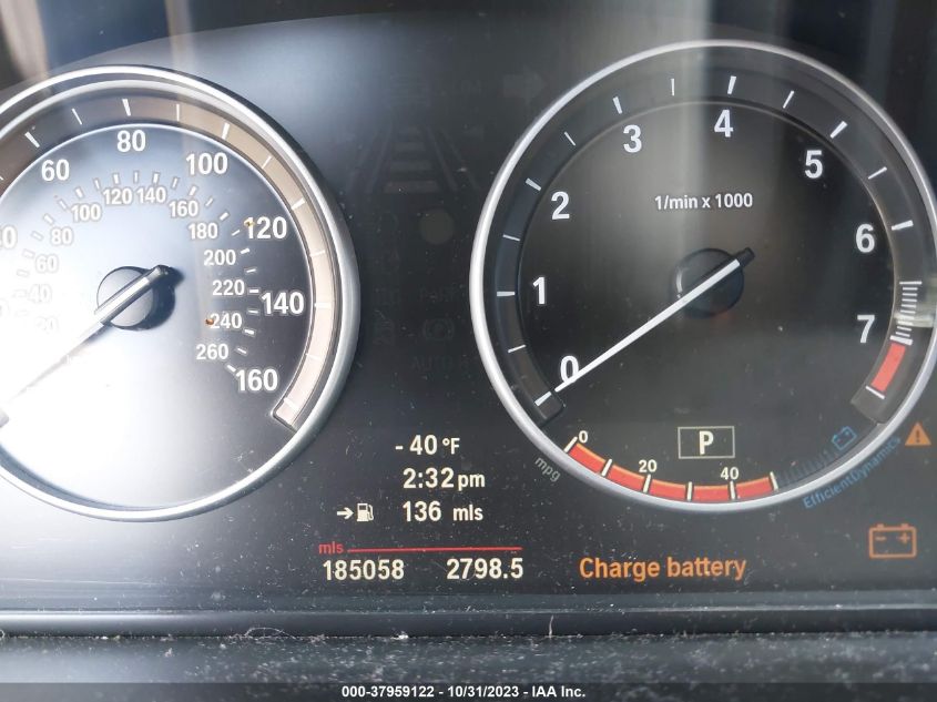 2011 BMW 5 Series 535I VIN: WBAFR7C59BC807826 Lot: 37959122