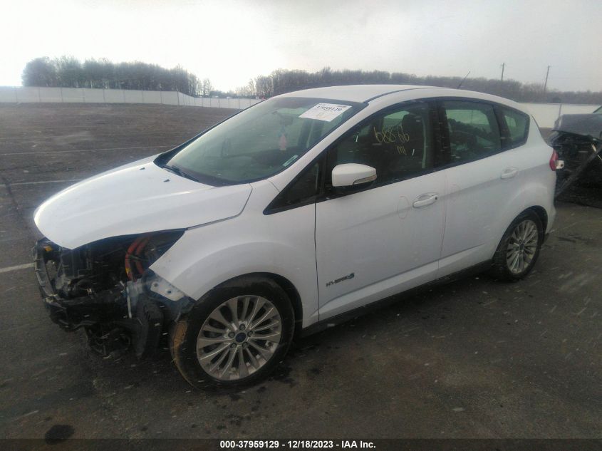 2018 Ford C-Max Hybrid Se VIN: 1FADP5AU6JL103599 Lot: 37959129