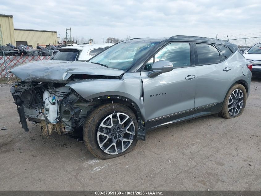 2023 Chevrolet Blazer Awd Rs VIN: 3GNKBKRS4PS124091 Lot: 37959139