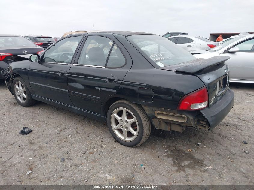 2000 Nissan Sentra Se VIN: 3N1BB51D7YL103693 Lot: 37959184