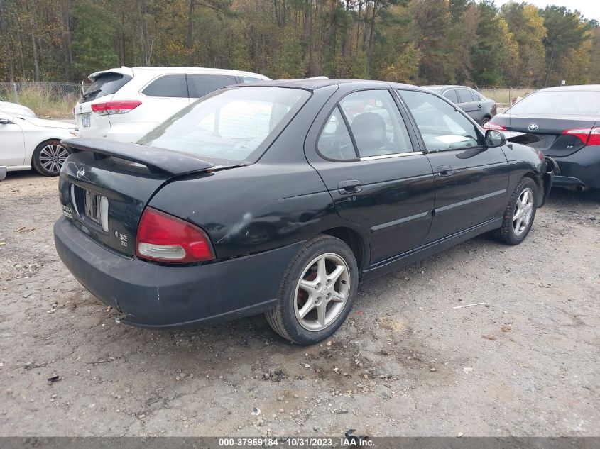 2000 Nissan Sentra Se VIN: 3N1BB51D7YL103693 Lot: 37959184