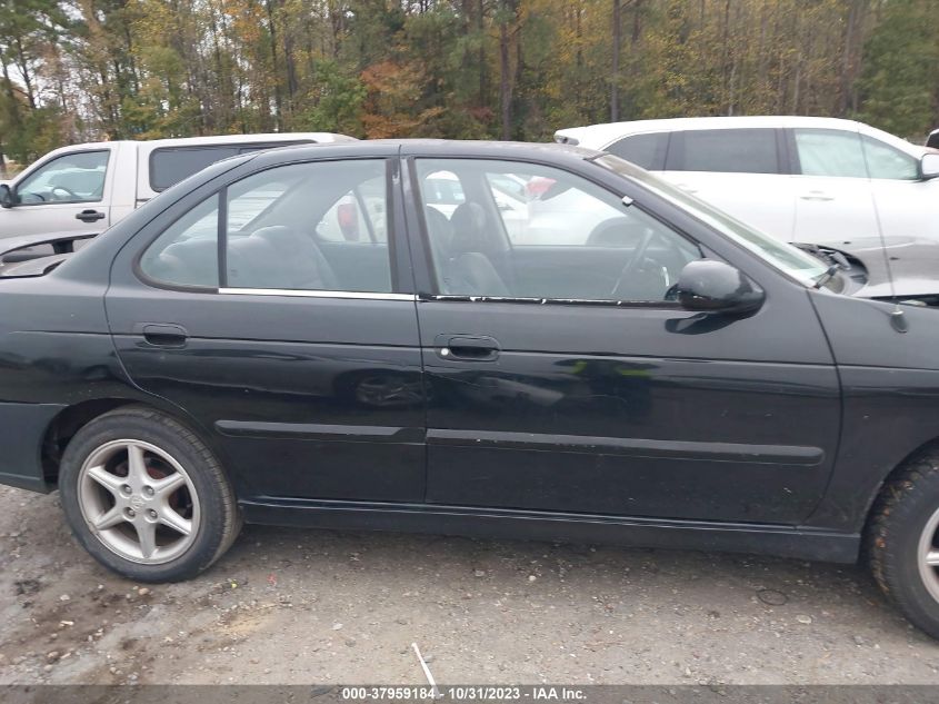 2000 Nissan Sentra Se VIN: 3N1BB51D7YL103693 Lot: 37959184