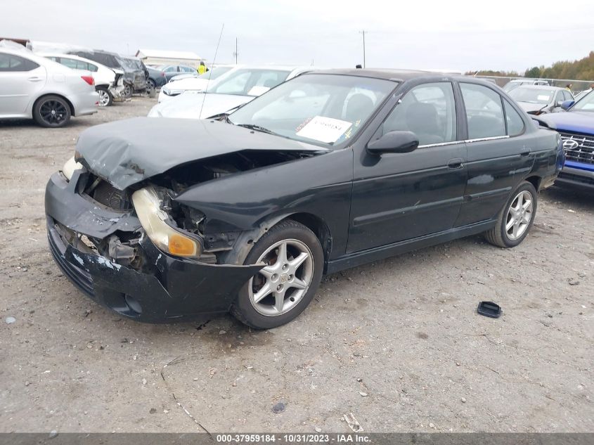 2000 Nissan Sentra Se VIN: 3N1BB51D7YL103693 Lot: 37959184