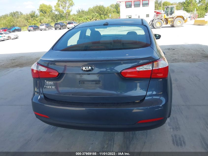 2016 Kia Forte Lx VIN: KNAFX4A6XG5552986 Lot: 37959185