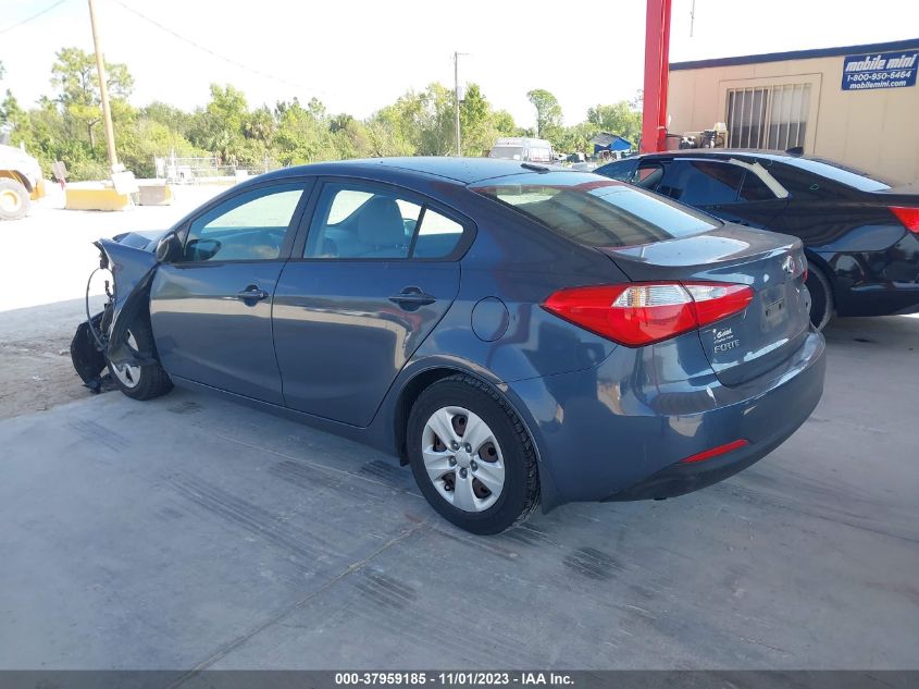 2016 Kia Forte Lx VIN: KNAFX4A6XG5552986 Lot: 37959185