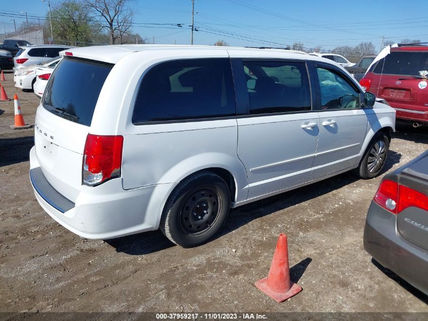 2014 Dodge Grand Caravan Se VIN: 2C4RDGBG3ER141821 Lot: 37959217