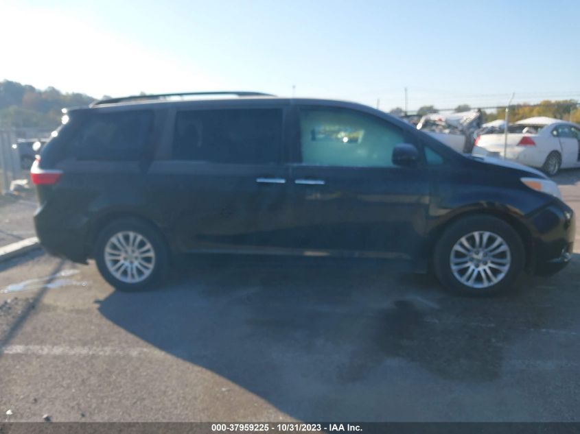 2015 Toyota Sienna Xle VIN: 5TDYK3DC2FS542614 Lot: 37959225