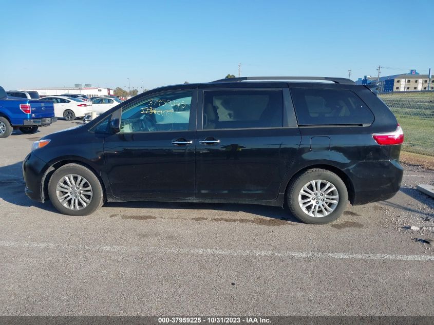 2015 Toyota Sienna Xle VIN: 5TDYK3DC2FS542614 Lot: 37959225