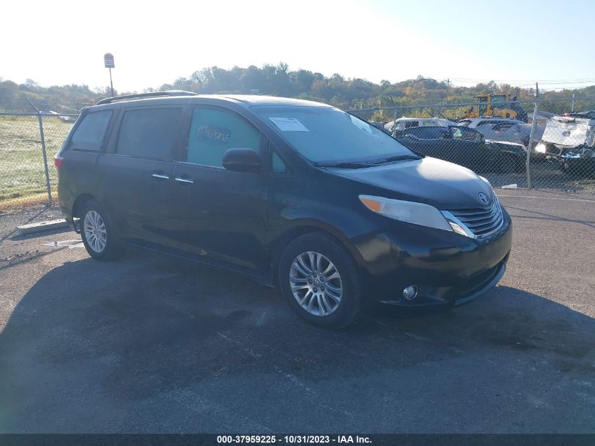 2015 Toyota Sienna Xle VIN: 5TDYK3DC2FS542614 Lot: 37959225