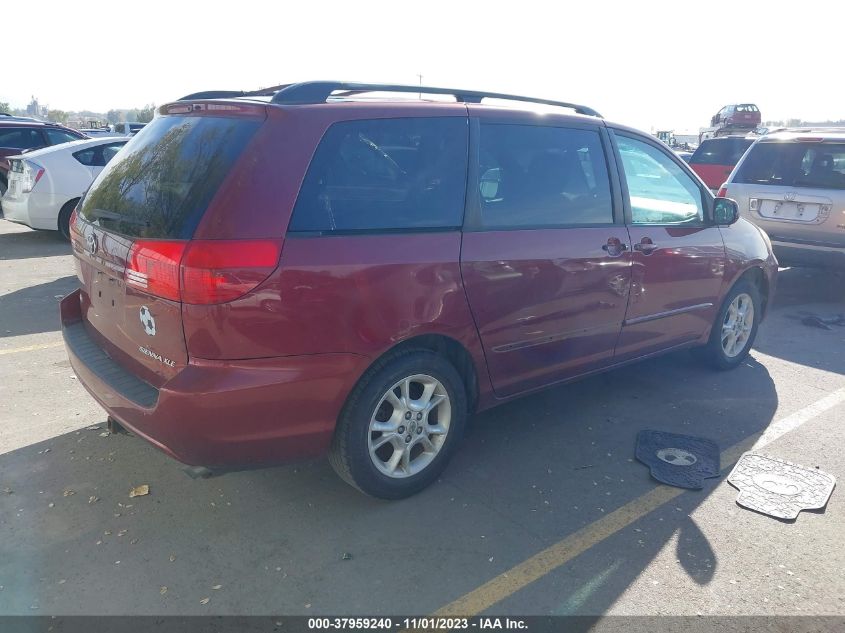 2004 Toyota Sienna Xle VIN: 5TDZA22C14S058712 Lot: 37959240