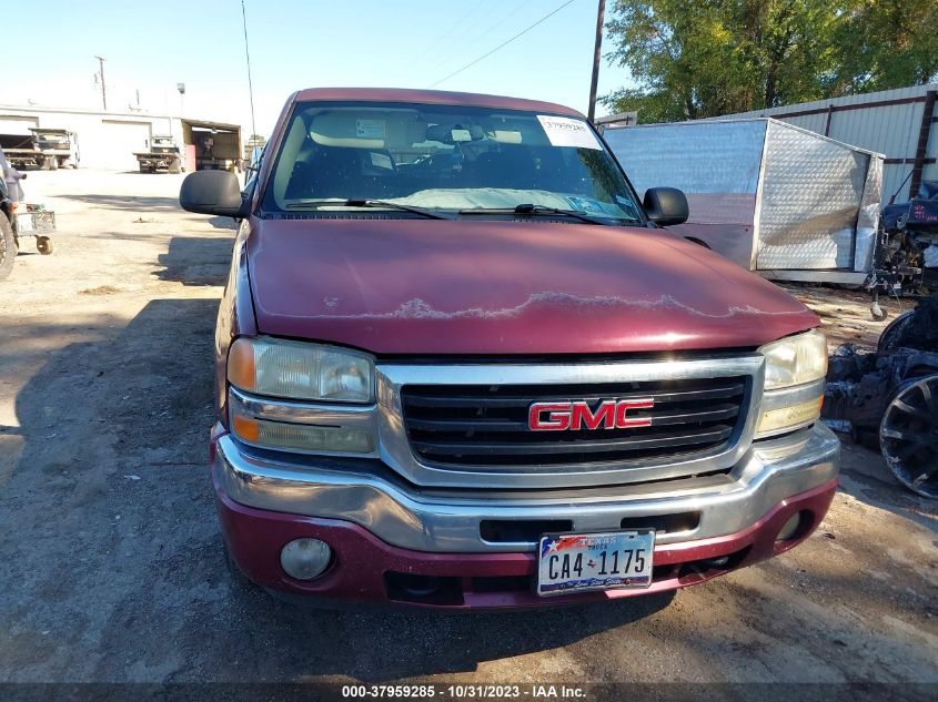 2005 GMC Sierra 1500 Sle VIN: 1GTEC19V35Z224190 Lot: 37959285