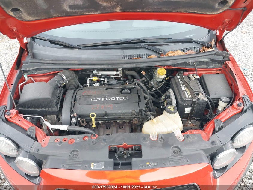 2012 Chevrolet Sonic 2Ls VIN: 1G1JA6SH5C4149176 Lot: 37959324