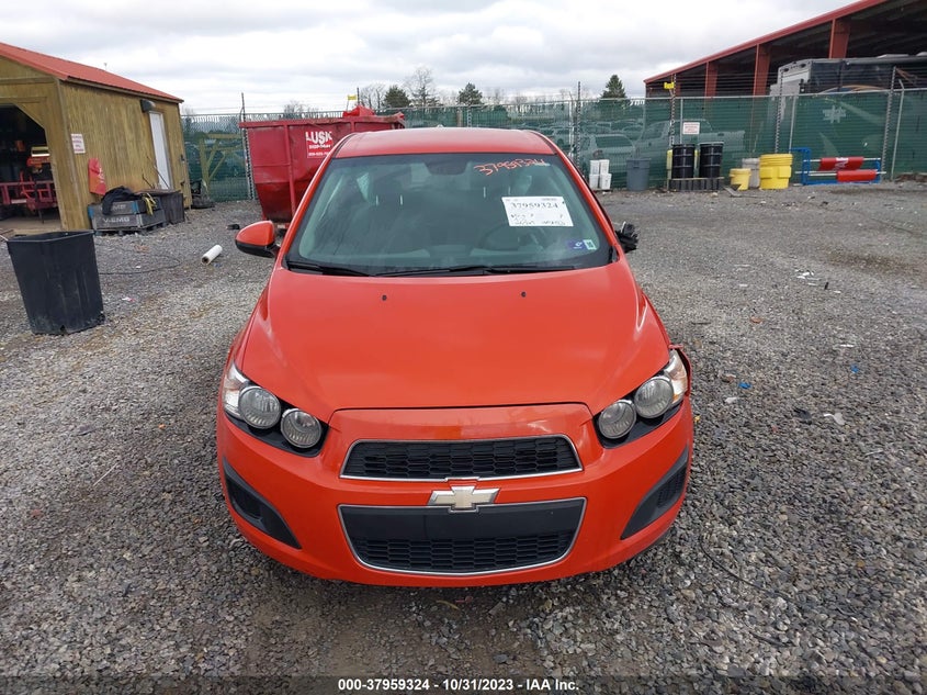 2012 Chevrolet Sonic 2Ls VIN: 1G1JA6SH5C4149176 Lot: 37959324