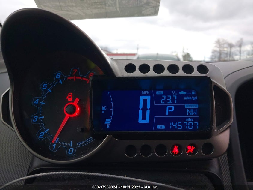 2012 Chevrolet Sonic 2Ls VIN: 1G1JA6SH5C4149176 Lot: 37959324