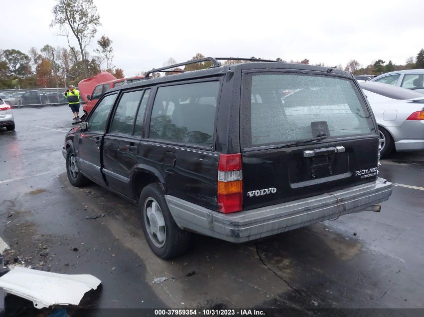 1990 Volvo 740 VIN: YV1FA8752L1315124 Lot: 37959354