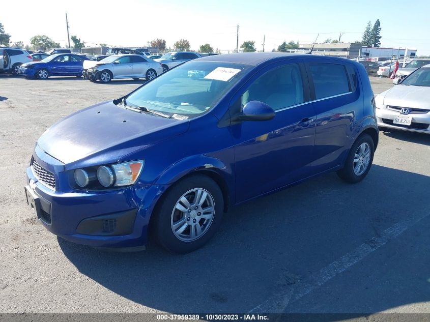 2012 Chevrolet Sonic 2Lt VIN: 1G1JC6SB4C4195197 Lot: 37959389