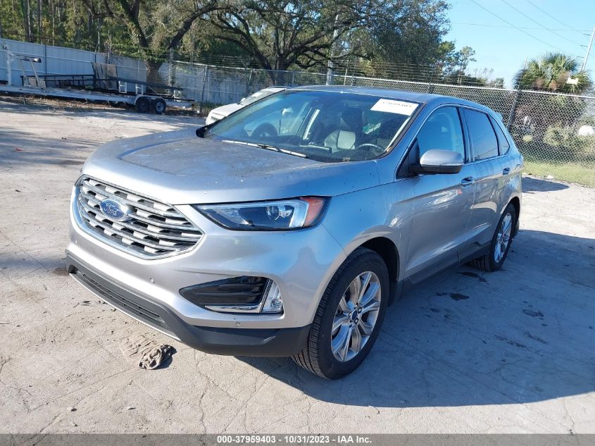 2022 Ford Edge Titanium VIN: 2FMPK4K90NBB04078 Lot: 37959403