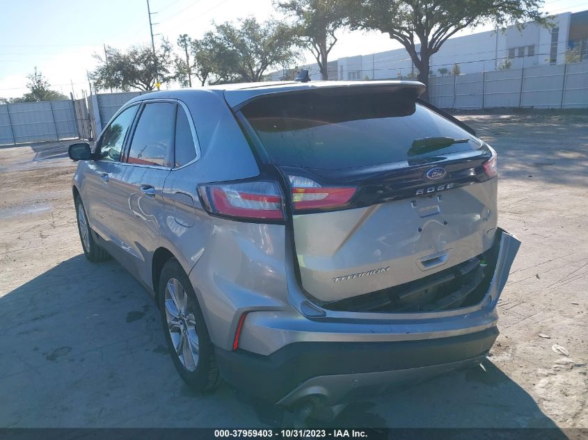 2022 Ford Edge Titanium VIN: 2FMPK4K90NBB04078 Lot: 37959403