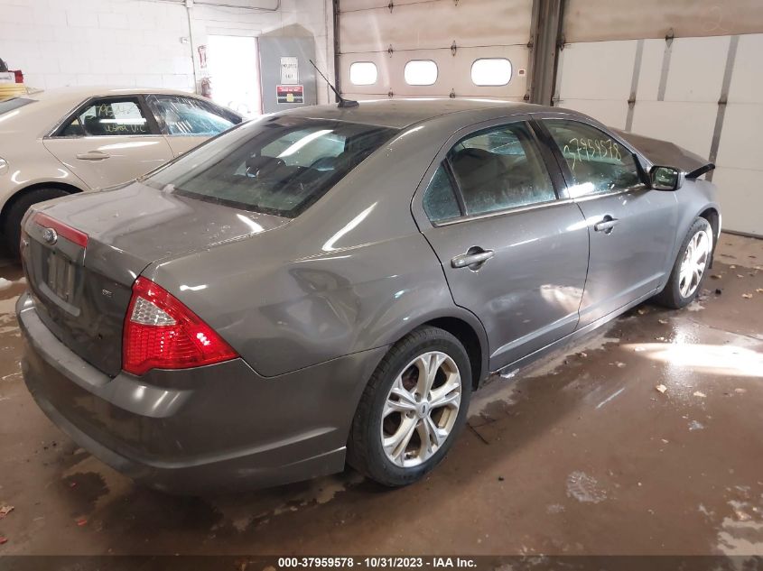 2012 Ford Fusion Se VIN: 3FAHP0HAXCR303888 Lot: 37959578