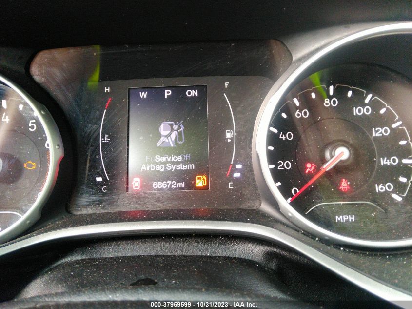 2019 Jeep Compass Latitude 4X4 VIN: 3C4NJDBB2KT813595 Lot: 37959599