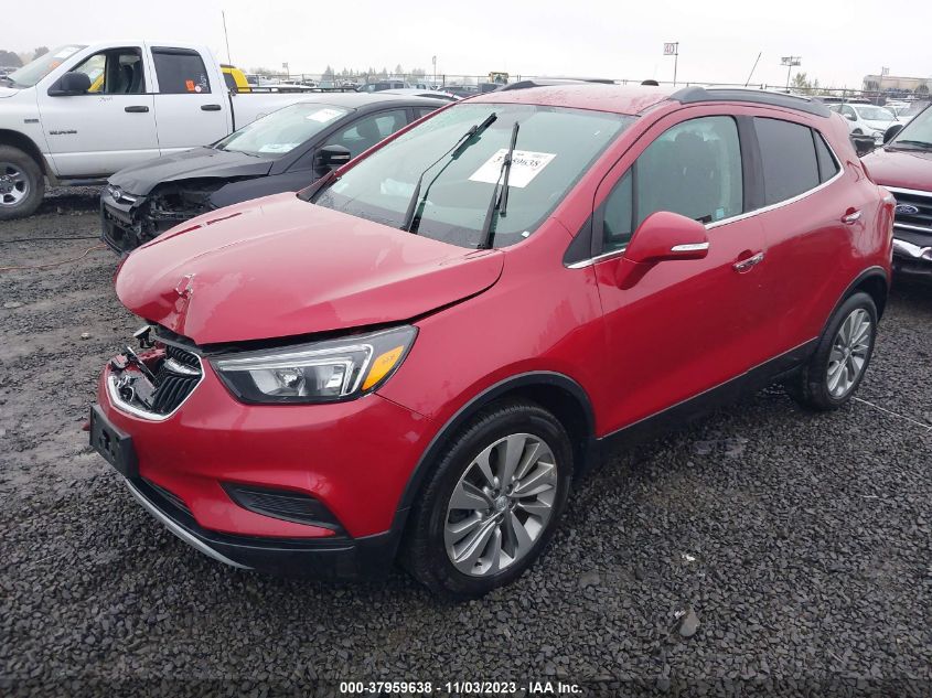 2017 Buick Encore Preferred VIN: KL4CJASB8HB076039 Lot: 37959638