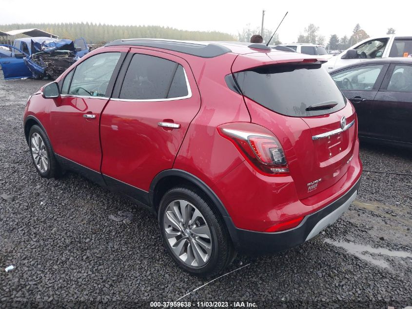 2017 Buick Encore Preferred VIN: KL4CJASB8HB076039 Lot: 37959638