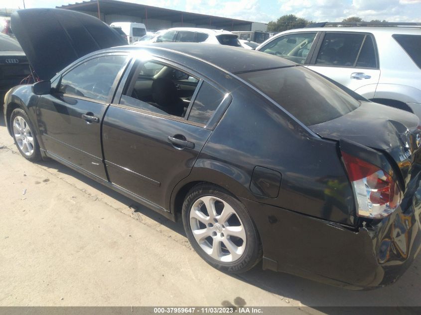 2007 Nissan Maxima 3.5 Sl VIN: 1N4BA41E57C860689 Lot: 37959647