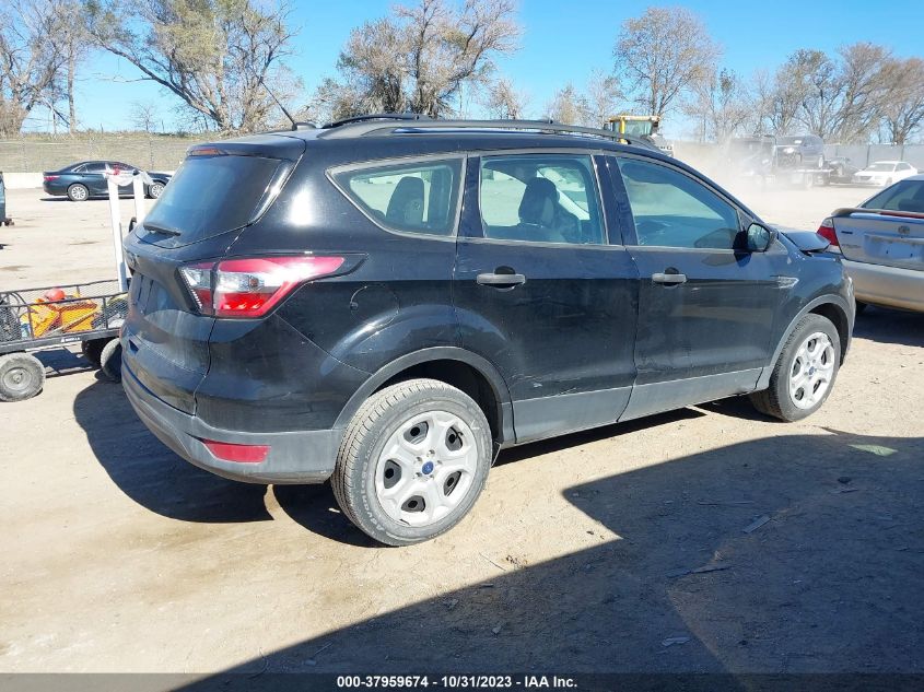 2018 Ford Escape S VIN: 1FMCU0F74JUA37208 Lot: 37959674