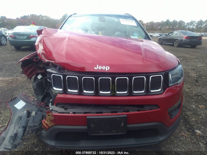 2018 Jeep Compass Latitude 4X4 VIN: 3C4NJDBB6JT202516 Lot: 37959732