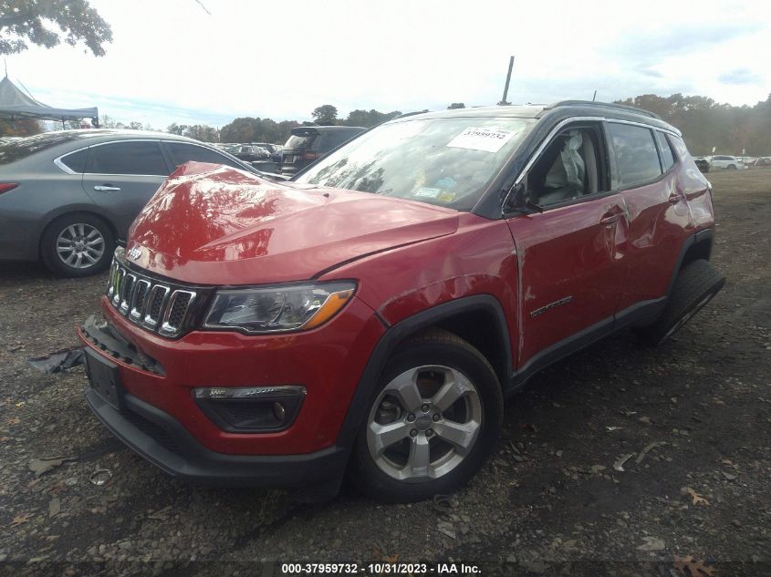 2018 Jeep Compass Latitude 4X4 VIN: 3C4NJDBB6JT202516 Lot: 37959732