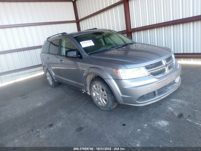 2016 Dodge Journey Se VIN: 3C4PDCAB4GT115878 Lot: 37959740