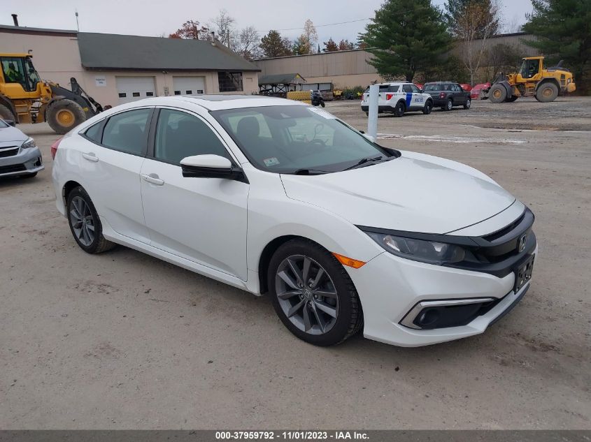 2019 Honda Civic Ex VIN: 19XFC1F35KE206711 Lot: 37959792